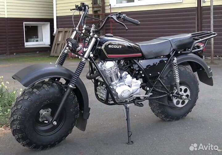 Мотоцикл внедорожный Скаут-3V-200