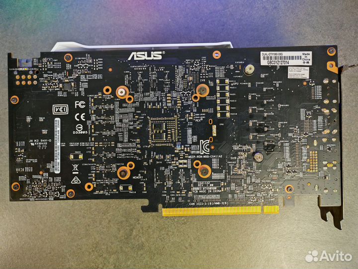 Asus GTX 1060 6GB dual