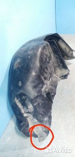 Подкрылок задний правый Opel Corsa 4 (D)