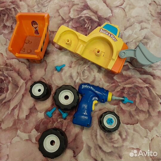 Грузовик для детей с дрелью