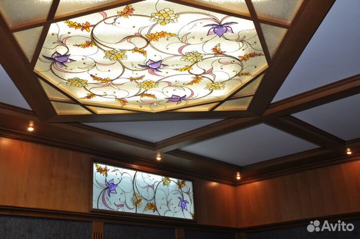 Витражи, интерьерный декор