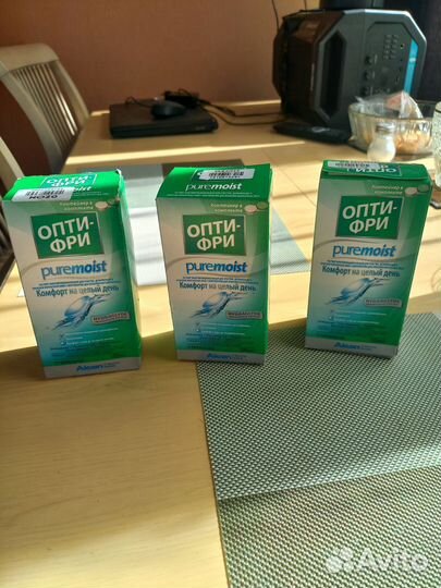 Раствор для контактных линз опти фри
