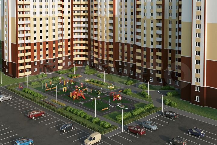 2-к. квартира, 58,9 м², 8/12 эт.