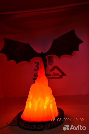 Ночник Дракон из игры престолов