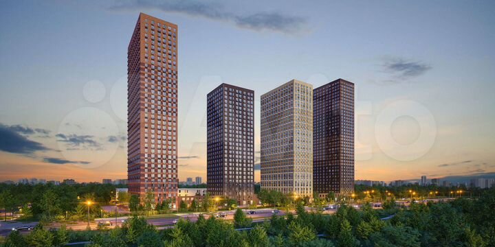 Квартира-студия, 20 м², 30/38 эт.