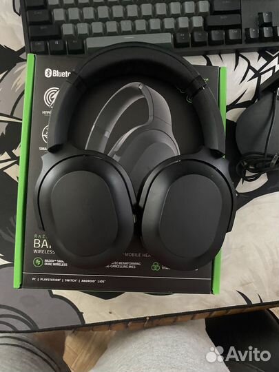 Беспроводные наушники razer barracuda