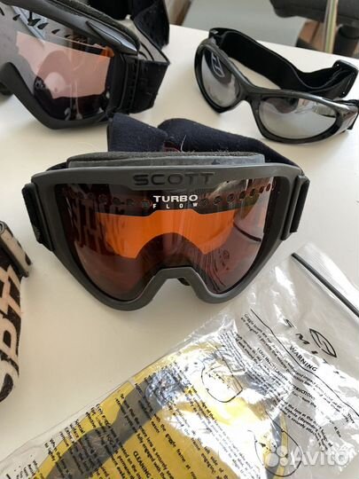 Очки лыжные горнолыжные