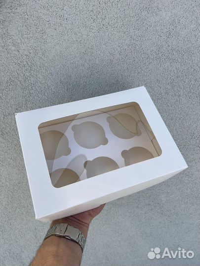 Кондитерские коробки для капкейков