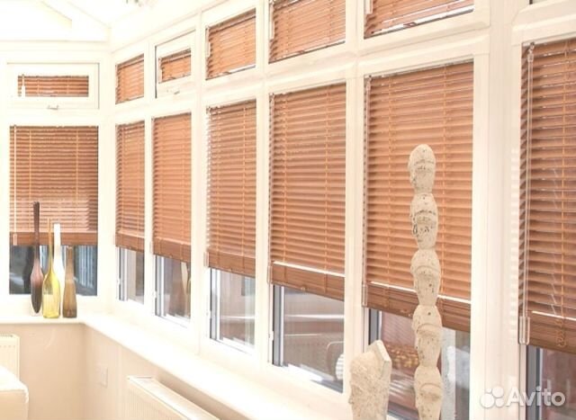 Горизонтальные жалюзи деревянные