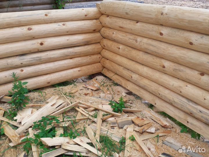 Сруб бани 3х3