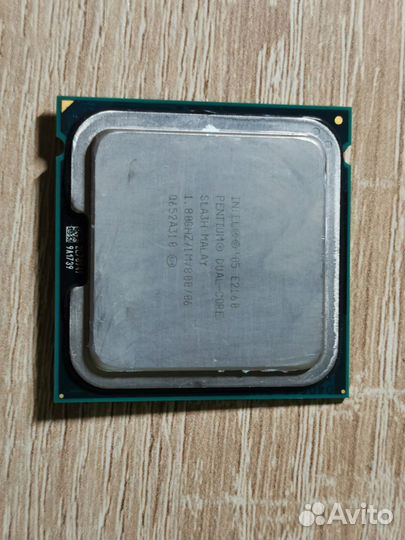Процессор e6300, e2160 lga775