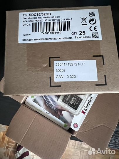 Карта памяти microsd 32 гб