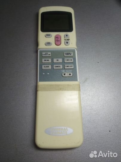 Пульт для кондиционера general climate type:R11HG