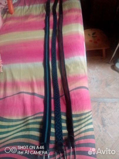 Ремни брючные 120 см на резине