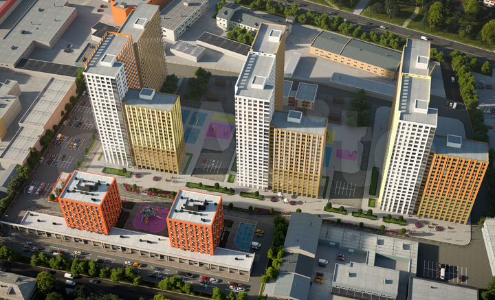 2-к. квартира, 59,3 м², 6/25 эт.