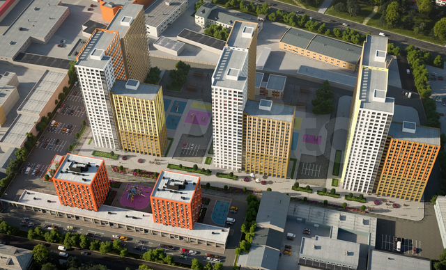 2-к. квартира, 59,3 м², 6/25 эт.