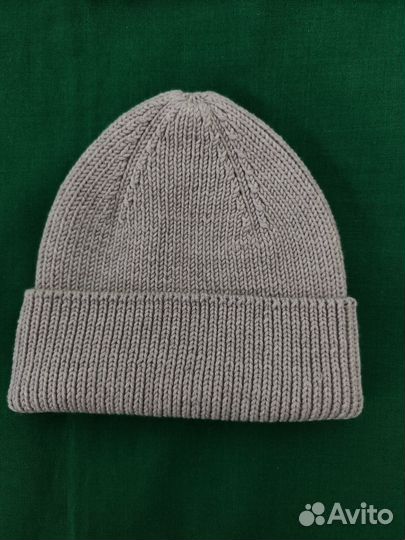 Шапка вязанная женская меринос