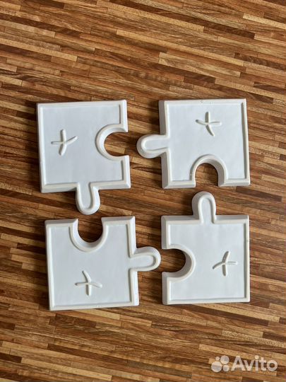Менажница Пазлы. Тарелки сервировочные