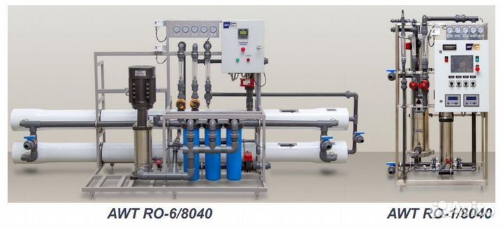 Обратный осмос AWT RO-1000L (4/4040) до 1 м3/ч