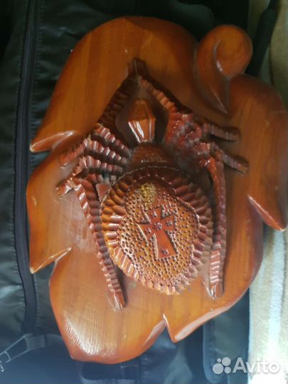 Пепельница из дерева