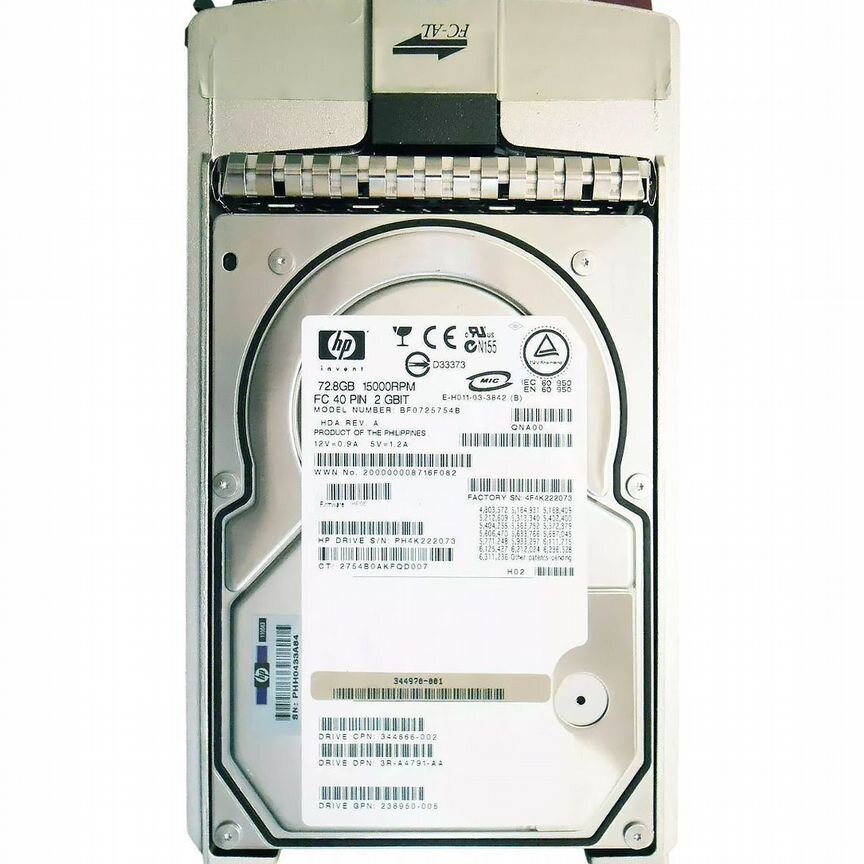 [BF0725754B] Жесткий Диск Hp 72,8gb Fibre Channel Bf0725754b