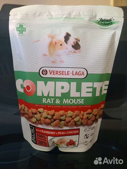 Versele-laga complete RAT & mouse корм для крыс