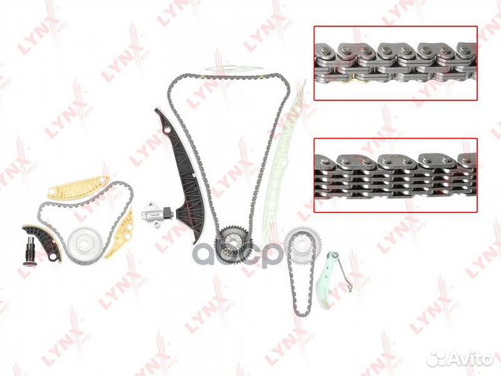 Комплект цепи грм TK0165 lynxauto