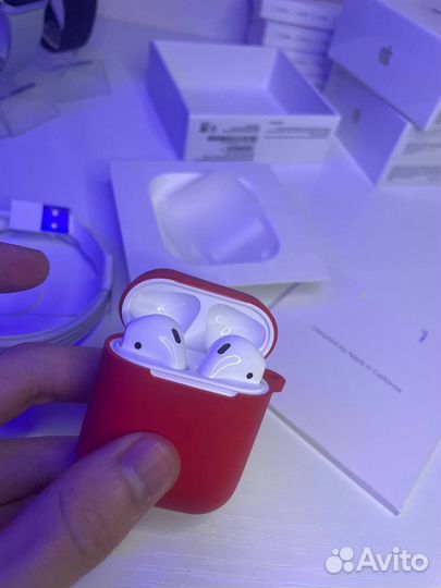 Air Pods 2 + чехол