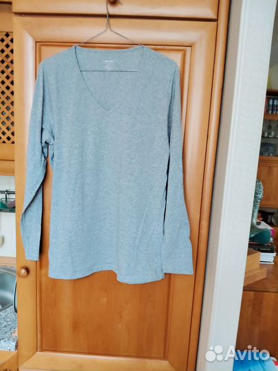 Пуловер женский 54 xxxl хлопок