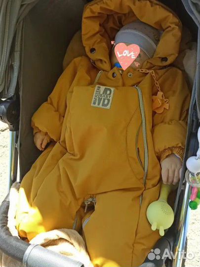 Комбинезон-конверт на малыша 62-68 р