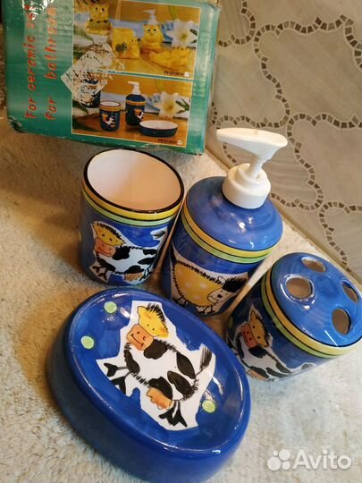 Набор для ванной 4 предмета