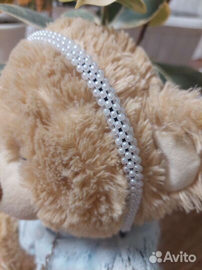 Ободок для волос ручной работы