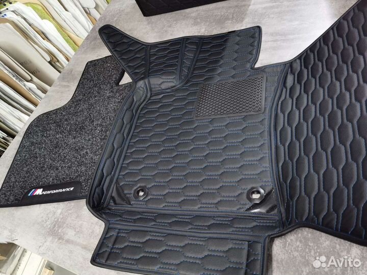 Коврики из кожи