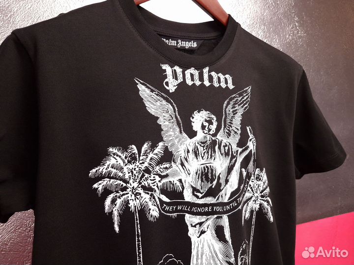 Футболка мужская брендовая Palm Angels Университет