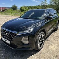 Hyundai Santa Fe 2.2 AT, 2018, 173 300 км, с пробегом, цена 3 350 000 руб.