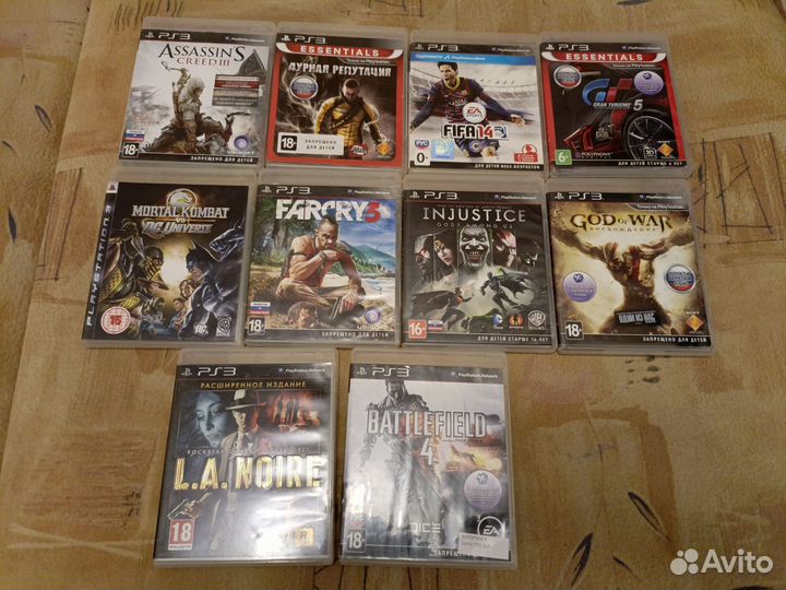 Диски для ps3