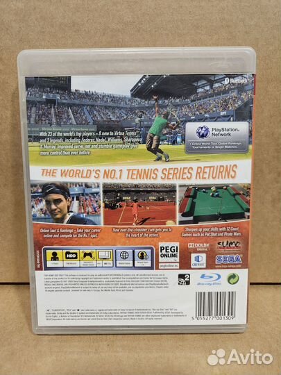 Virtua tennis 2009 ps3