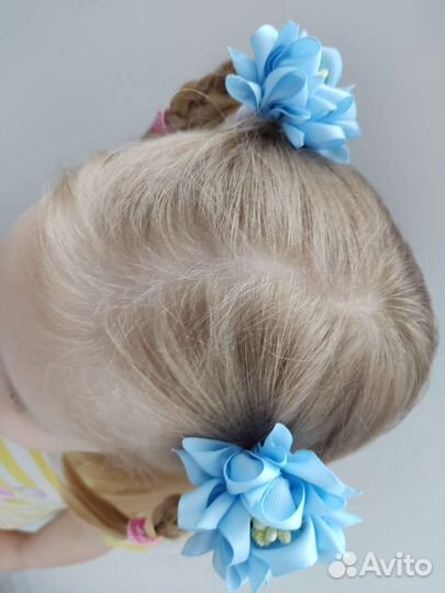 Бант на волосы, резинка, украшение