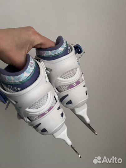 Коньки детские раздвижные Nordway 26-31 размер