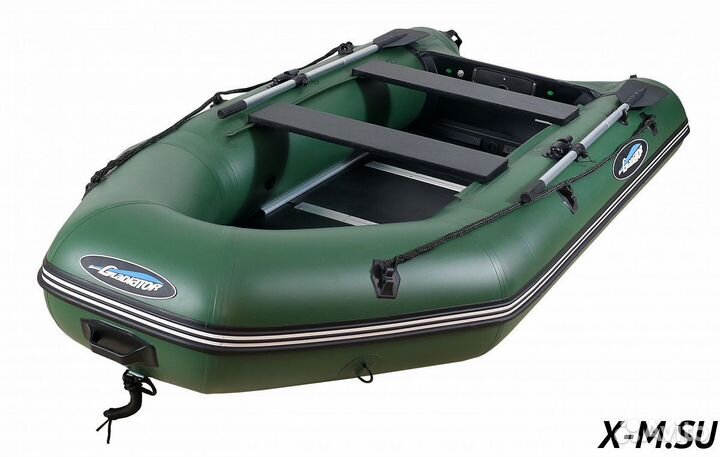 Пвх gladiator A280тк С фанерным дном