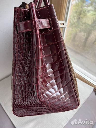 Сумка Hermes Birkin 35 croco bi-color porosus