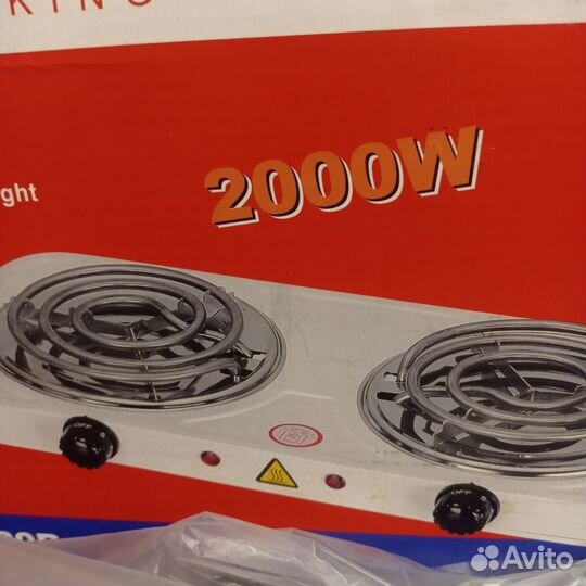 Плита электрическая новая 2Квт