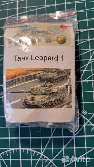 Модели танков 1/100