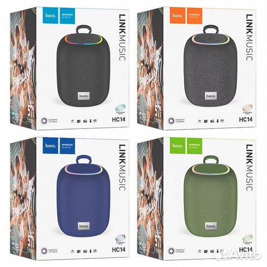 Беспроводная спортивная колонка Hoco HC14 зеленый