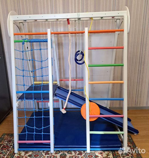 Детская шведская стенка деревянная