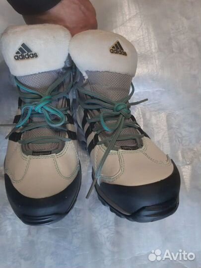 Зимние ботинки F39.5 разм 25.5 см adidas terex