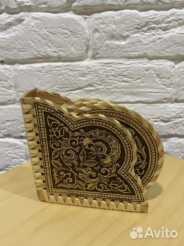 Набор подставок из бересты