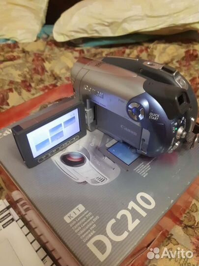 Видеокамера canon DC210 35x1000x