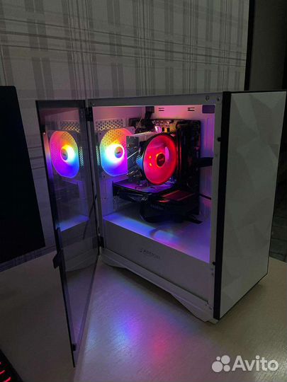 I3 12100f / RX6500XT Новый Игровой Компьютер