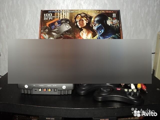 Игровая приставка Денди+Сега 100 встроенных игр